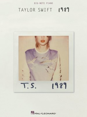 cover image of Taylor Swift--1989 Songbook